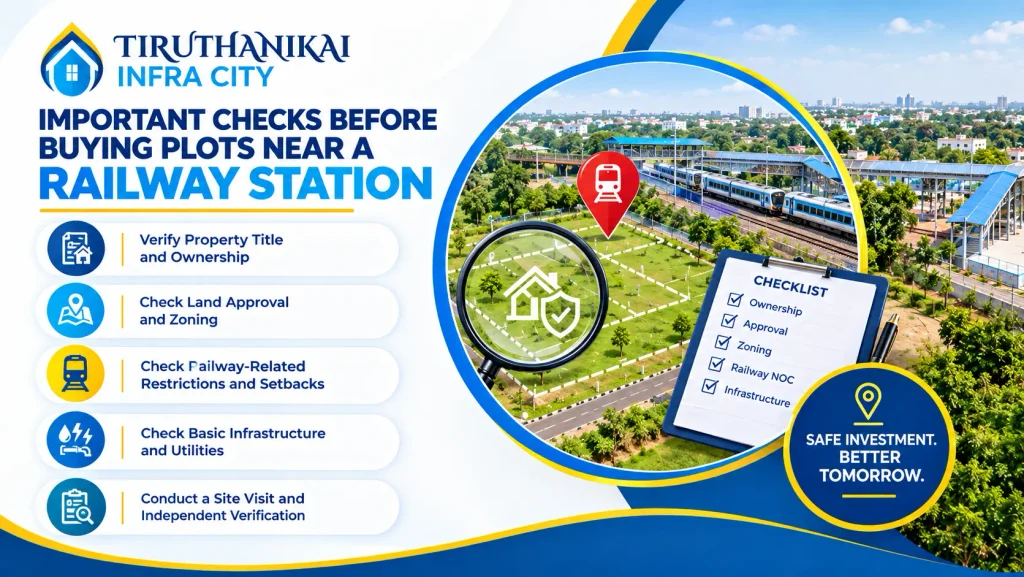 Buying Property Near a Railway Station: Advantages and Checks to Make